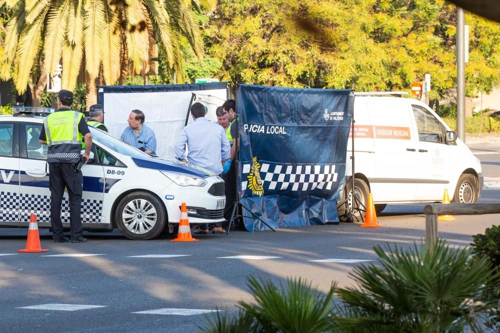 Una mujer de 52 años ha perdido hoy la vida al ser atropellada por un coche en la avenida Pío XII de València.