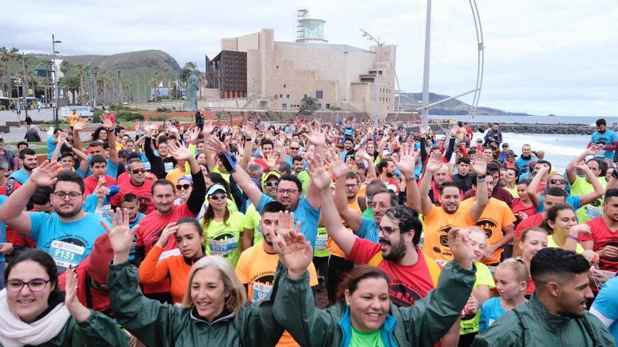 La 3k Accesible, una fiesta multicolor que se  apodera del Paseo de las Canteras y sus aledaños