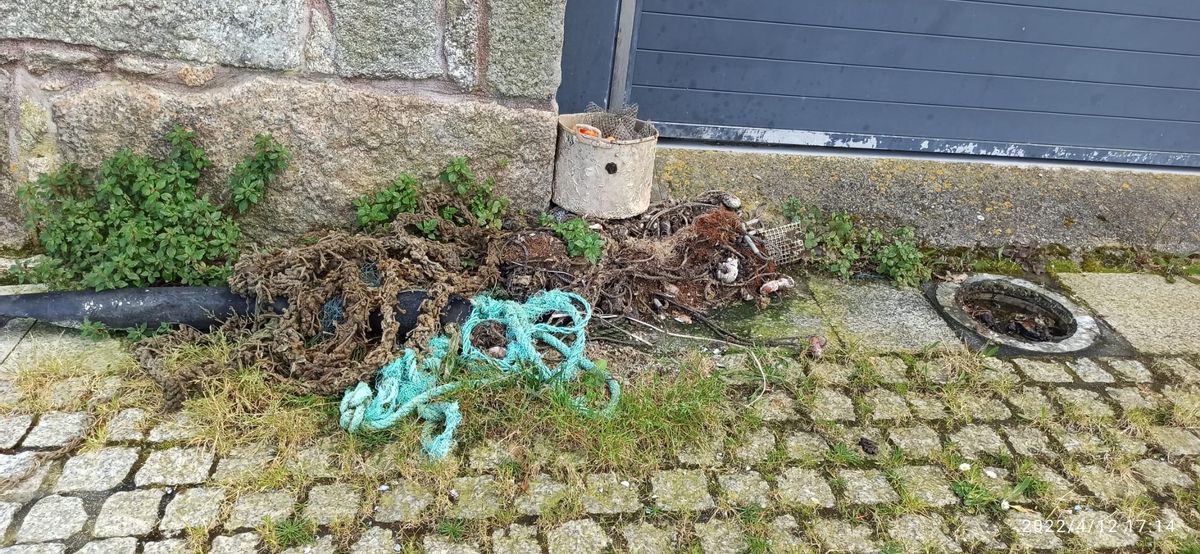 La basura acumulada en el entorno a la que alude el BNG.