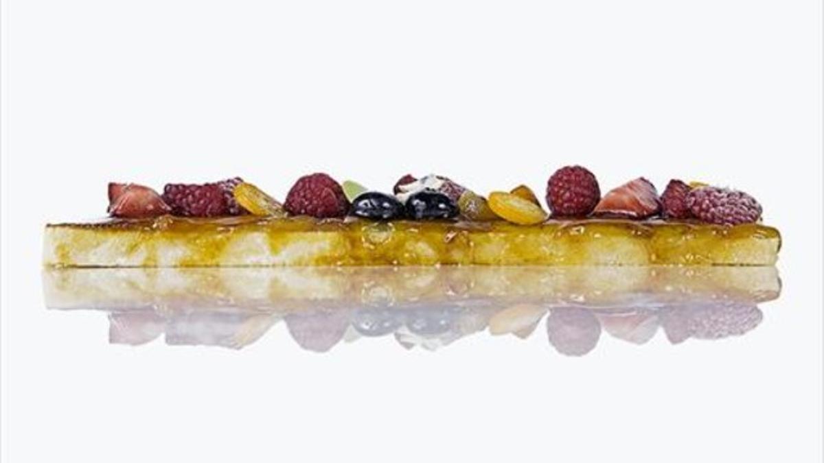 Turrón con frutas de Christian Escribà.