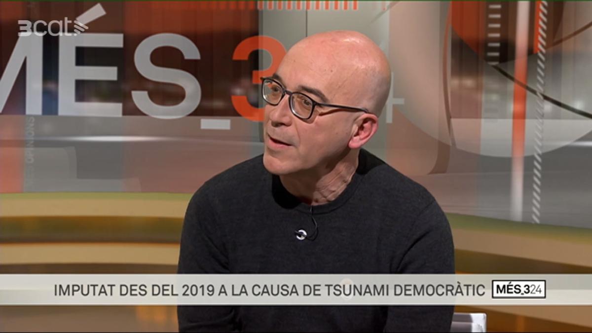Oriol Soler, en ‘Més 324’ (TV3).