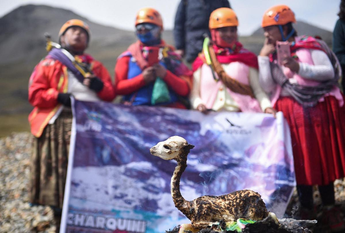 In Bolivia, a battle over a receding glacier doomed to disappear