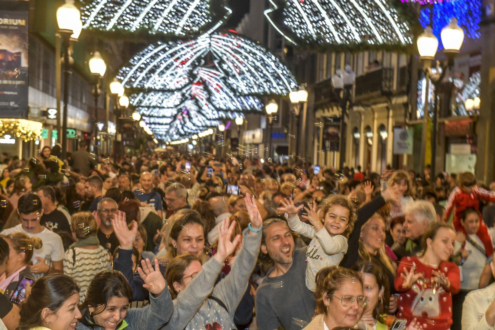 Encendido navideño en Triana