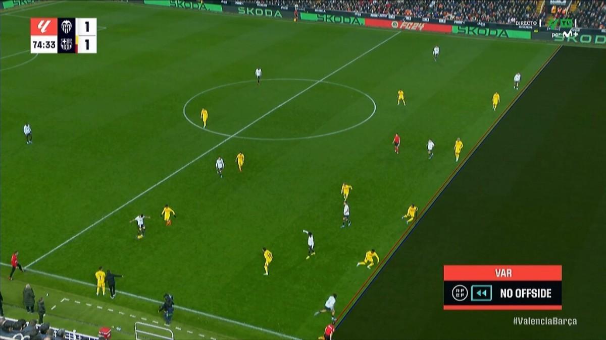 La imagen que compartió la realización