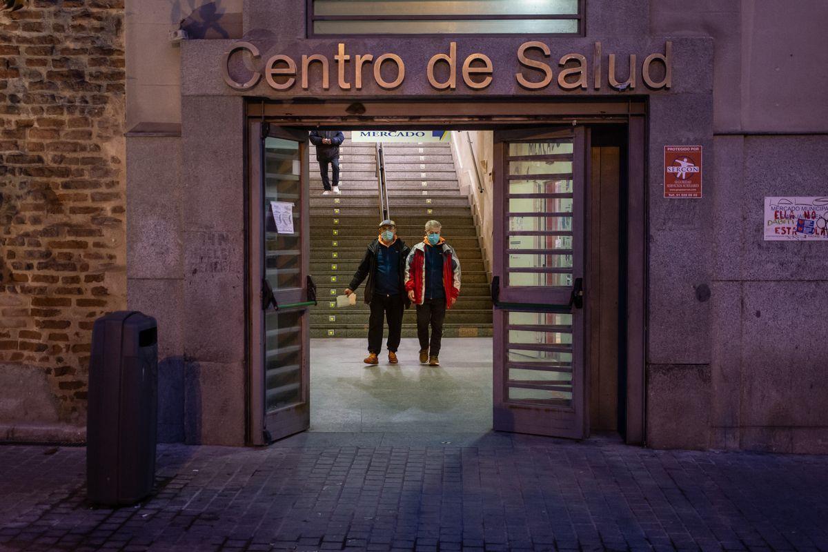 Un centro de salud en Madrid.