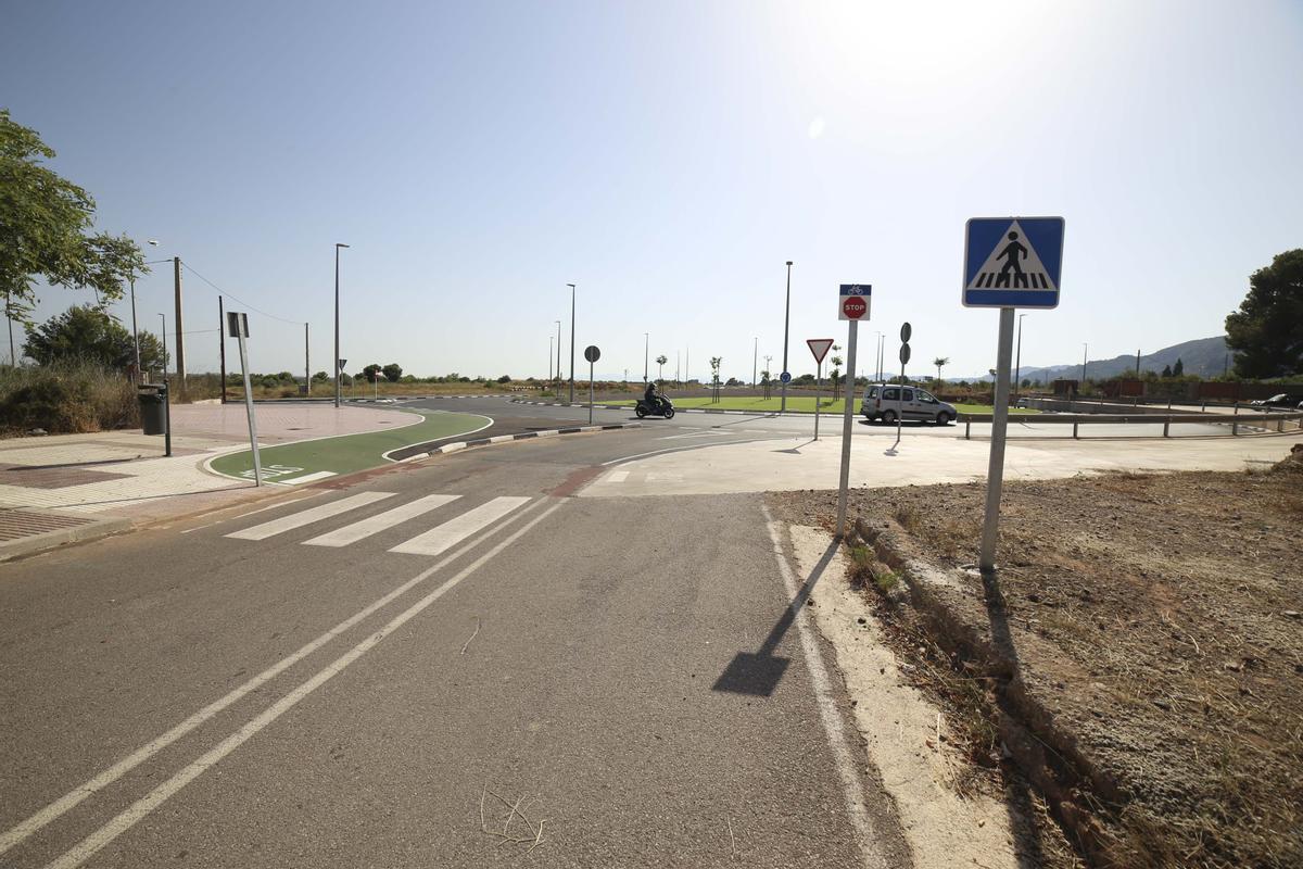 Otra foto de la zona por donde discurrirá el futuro vial.