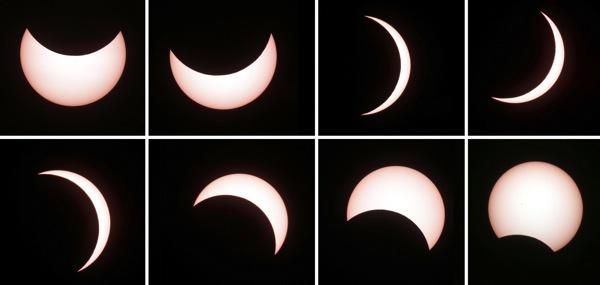 Les millors imatges de l'eclipse