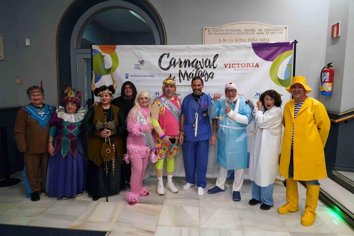 Los disfraces de la final de COAC del Carnaval de Málaga de 2024