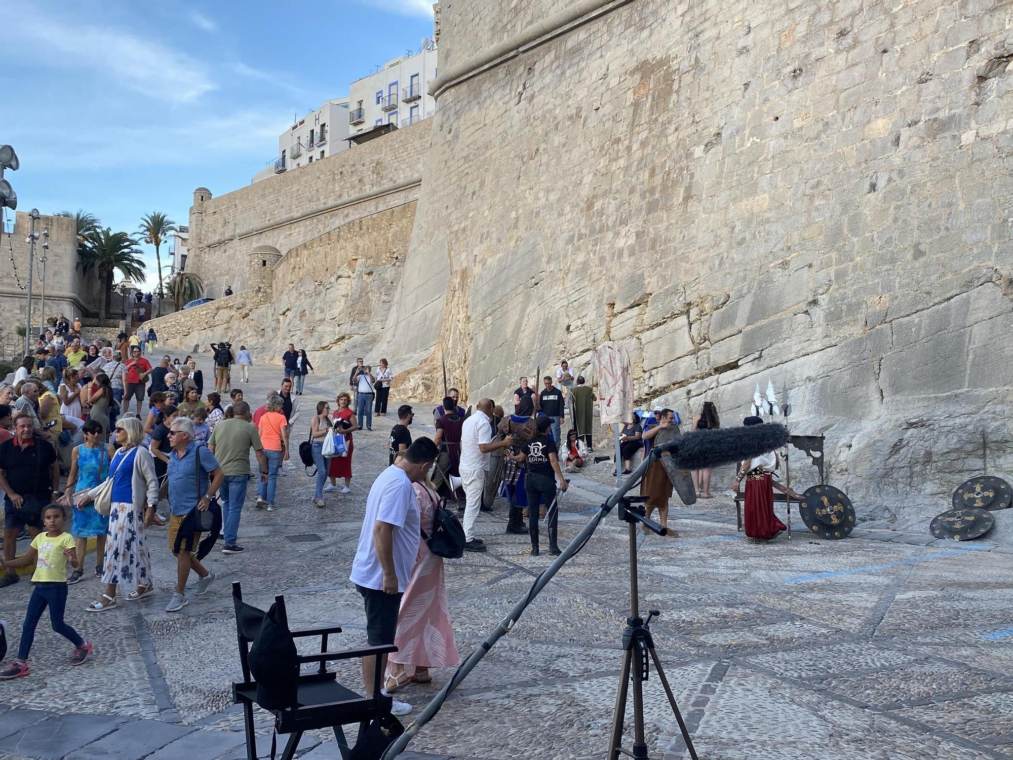 GALERÍA I Turismo y cine de la mano en el gran plató de Peñíscola
