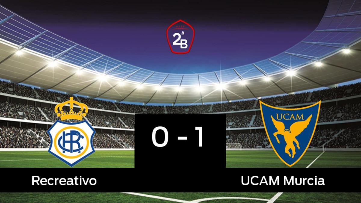 El UCAM Murcia vence en el Nuevo Colombino (0-1)