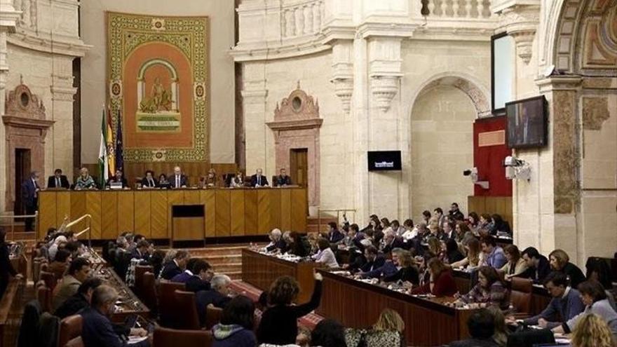 El Parlamento andaluz tendrá 13 plenarios en el periodo de sesiones