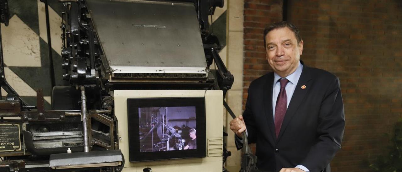 Luis Planas, ministro de Agricultura, Pesca y Alimentación, en la sede de Diario CÓRDOBA.