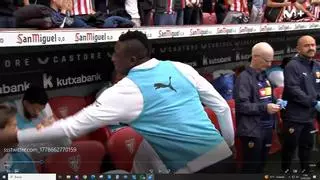 El bofetón de Umar Sadiq a Jesús Vázquez
