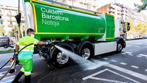 Nuevos equipos y vehículos del nuevo contrato de Barcelona para la limpieza de las calles. 