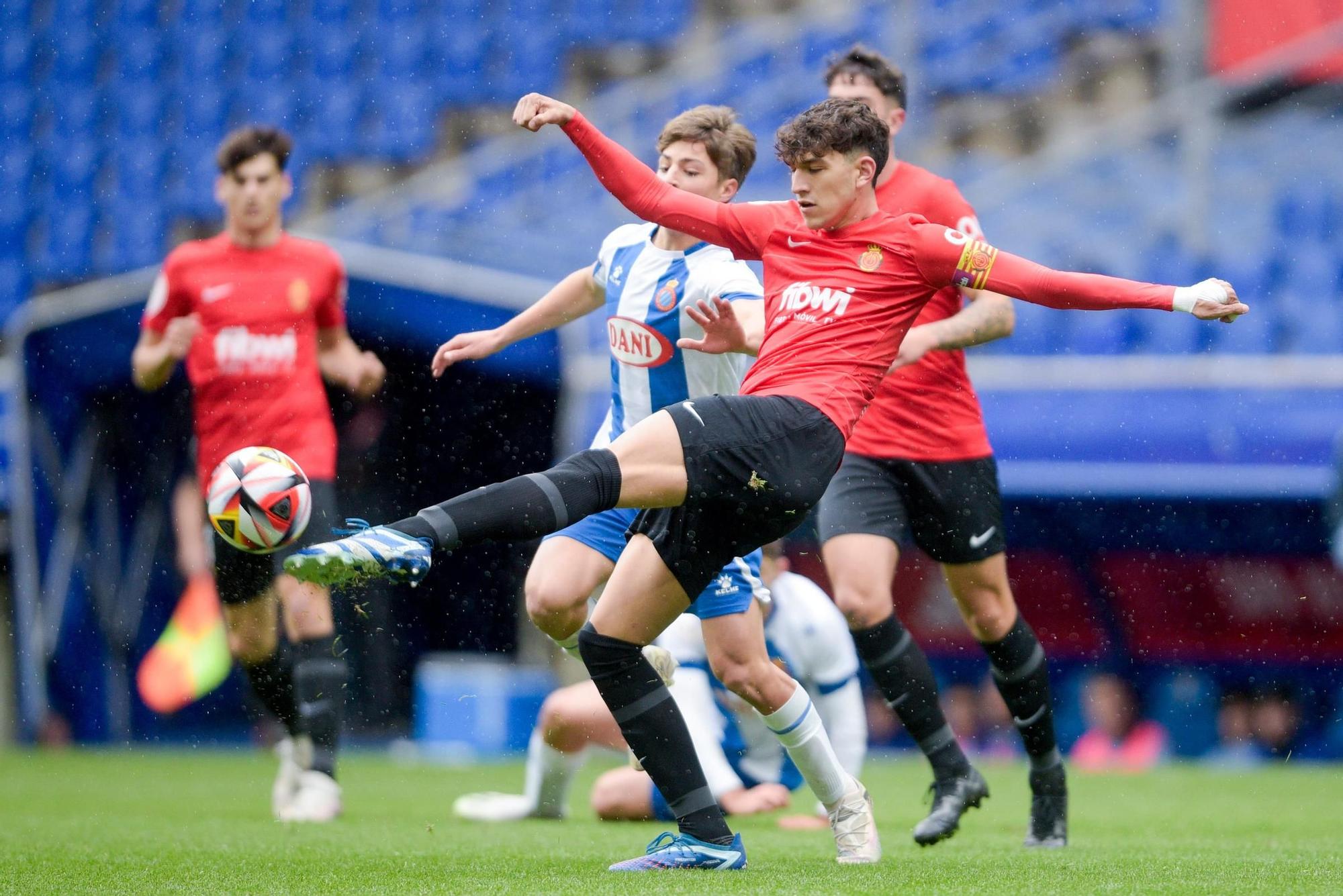 RCD Espanyol-RCD Mallorca, las imágenes de la Copa del Rey juvenil