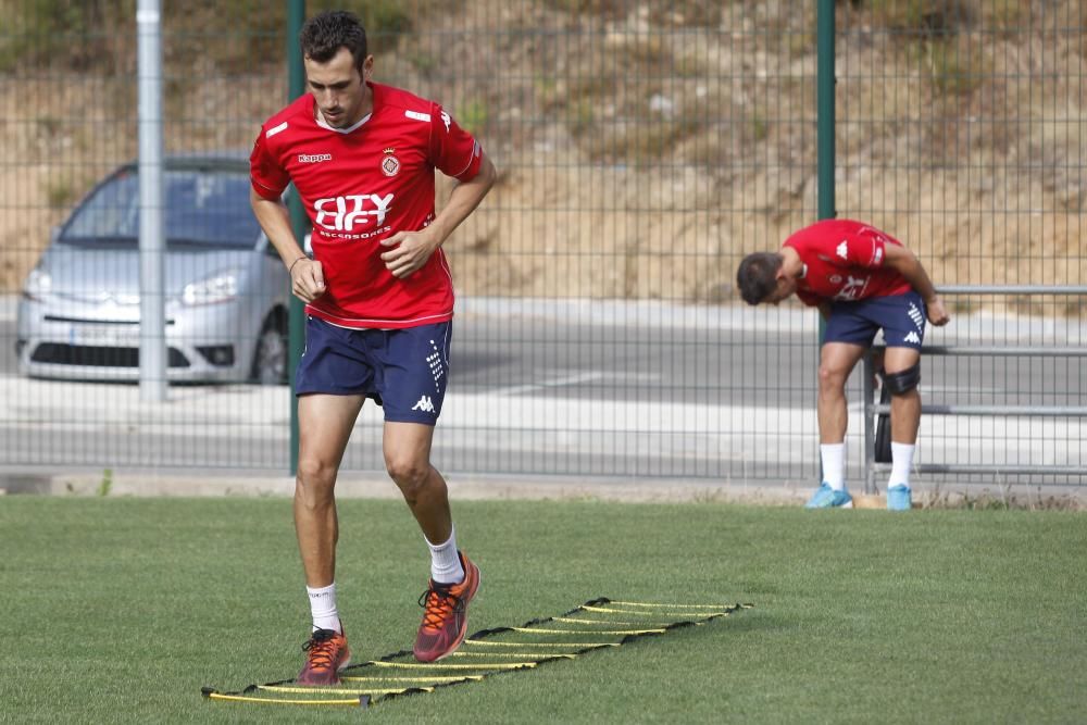 Primer entrenament del Girona FC