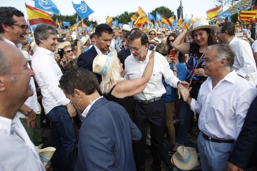 Mitin de Rajoy en Valencia