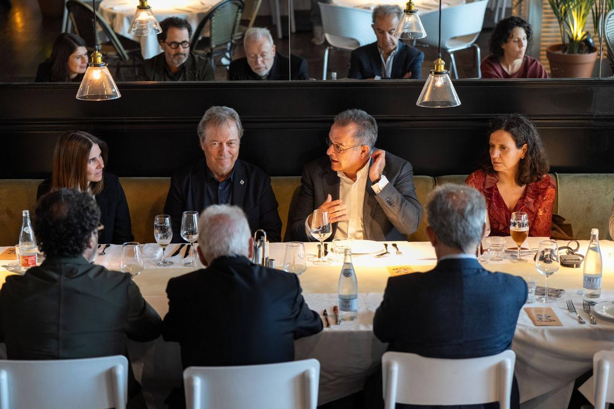 Encuentros comité editorial EL PERIÓDICO con Josep Santacreu, presidente de la Cambra de Comerç de Barcelona.