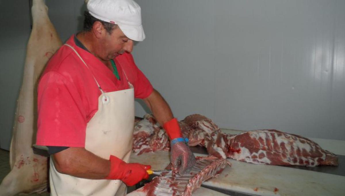 Bodegón con productos de Embutidos Santulaya.| Cedida a Lne