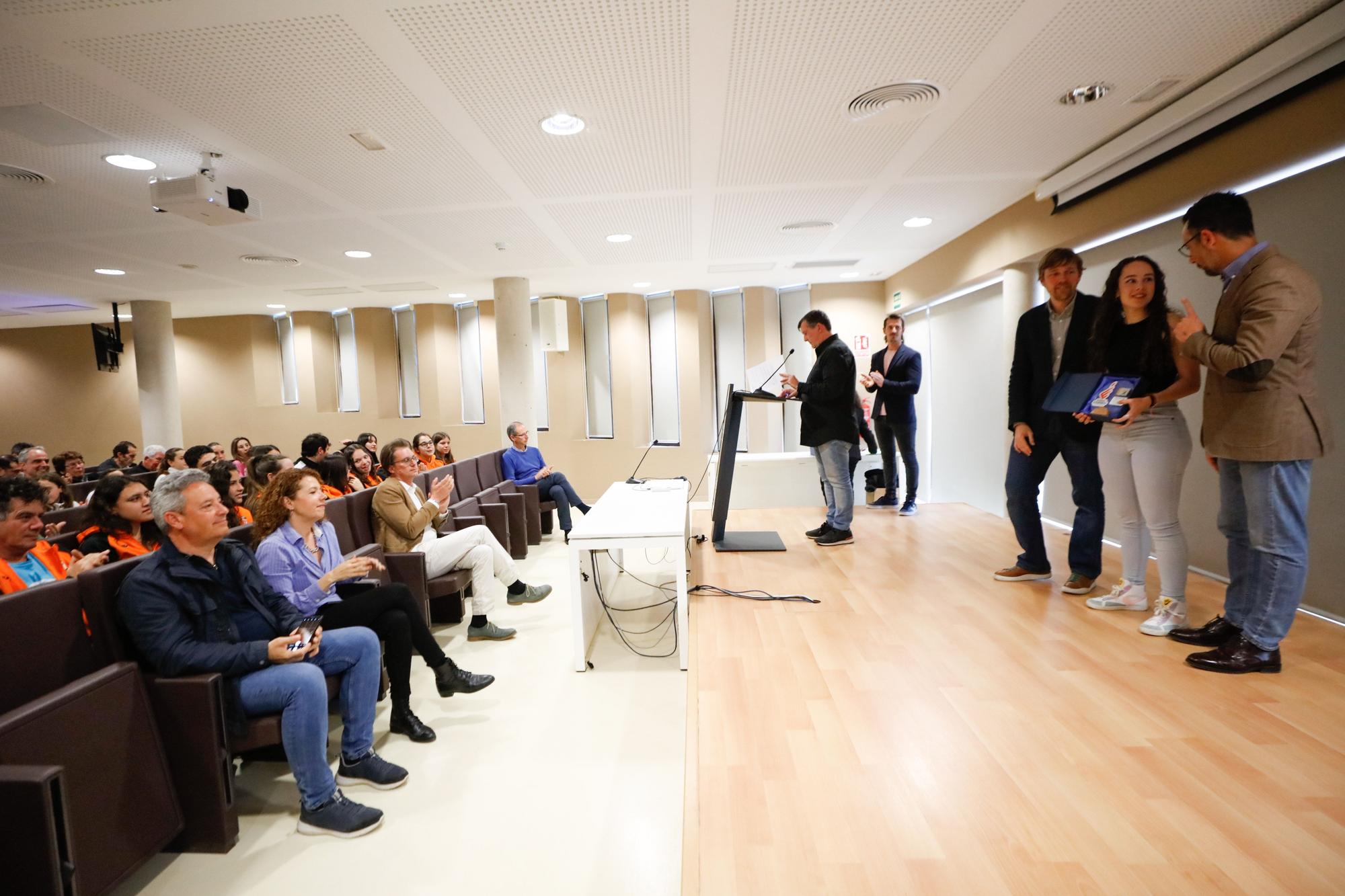 Reconocimiento a los mejores deportistas de Ibiza en la sede de la UIB