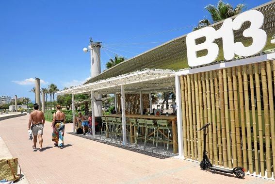 Neuer Look für die Strandkioske an der Playa de Palma
