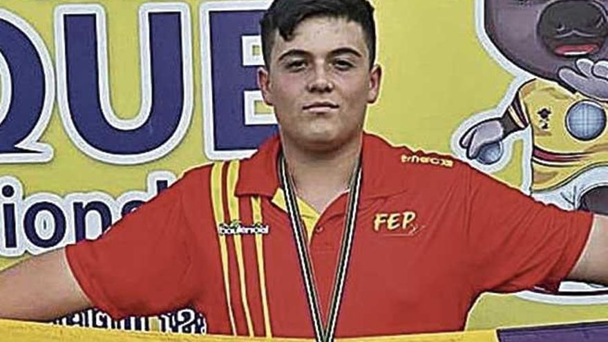 Raúl Martínez consigue el bronce en el Mundial Juvenil de petanca