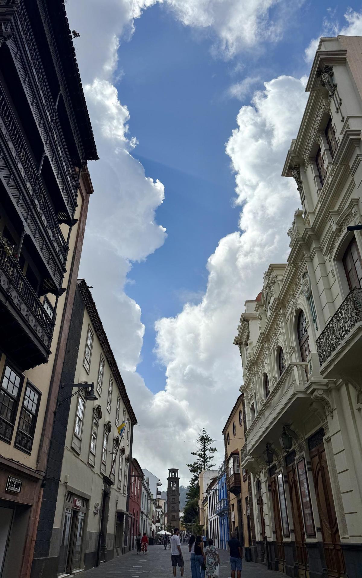 Calle Carrera, en La Laguna (Tenerife)