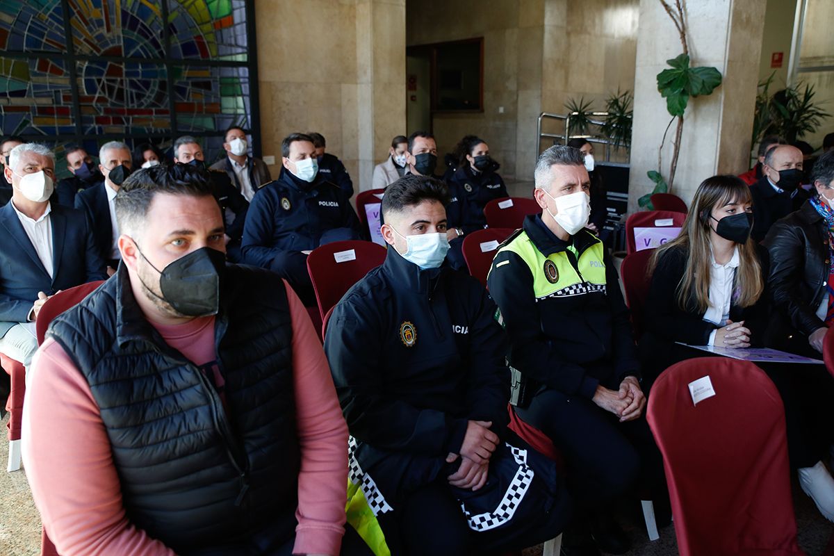 Acto de entrega de reconocimientos a los municipios que están adscritos al Sistema VioGén