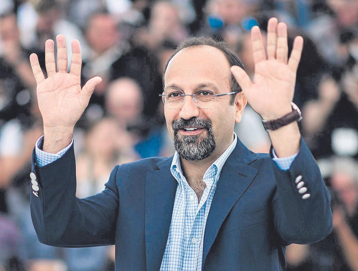 El director iraní Asghar Farhadi, en el festival de Cannes de 2021.