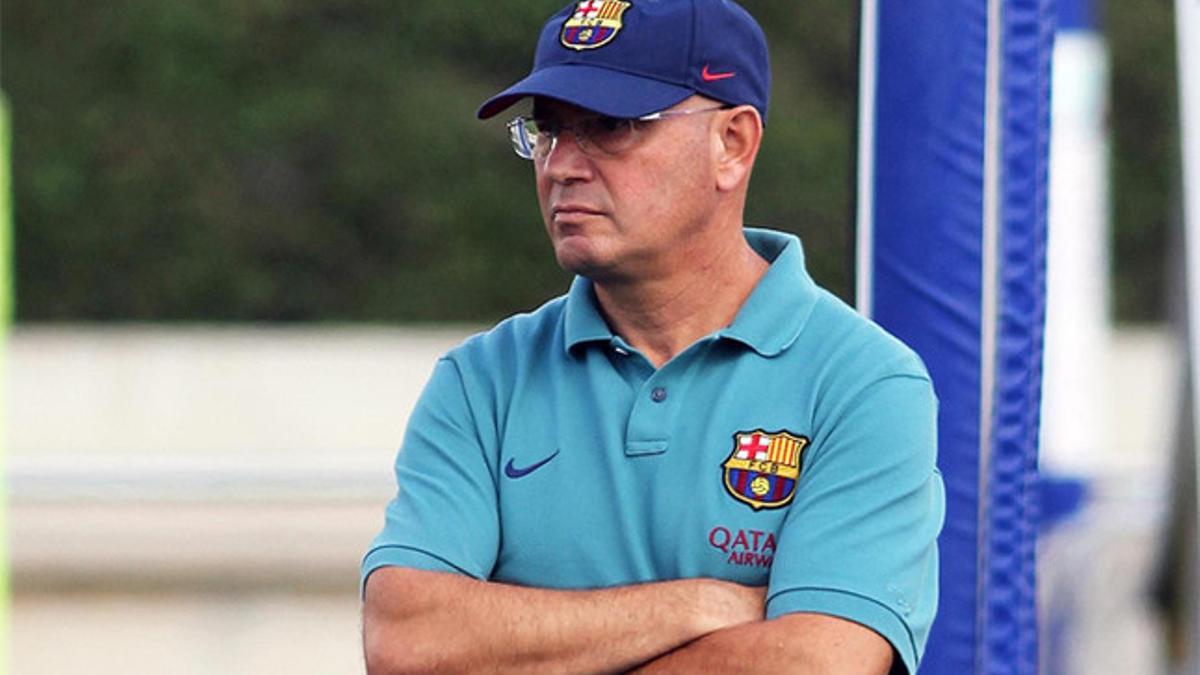Xavi Llorens, entrenador del Barça femenino