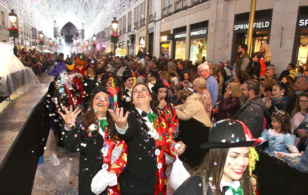 Sábado de carnaval en Málaga