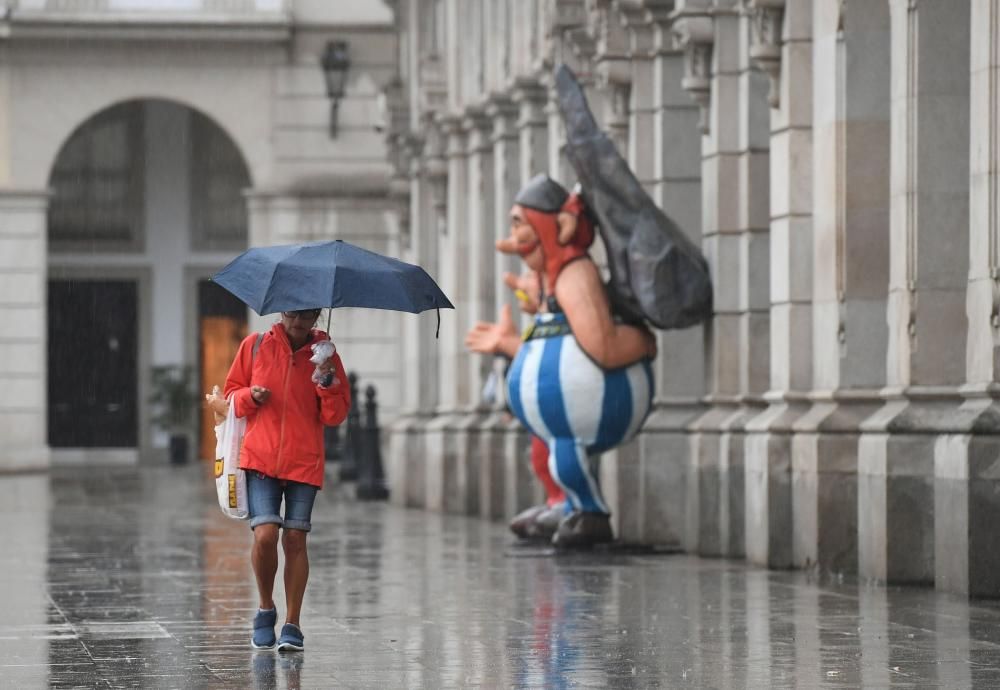 Lluvia de verano en A Coruña