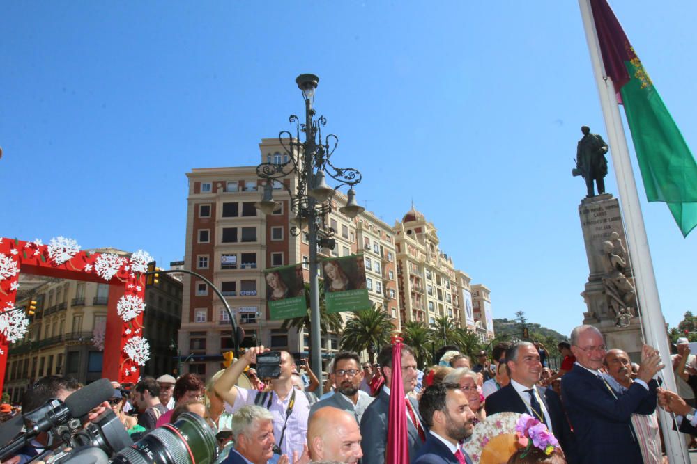 Ofrenda floral a la Patrona de Málaga