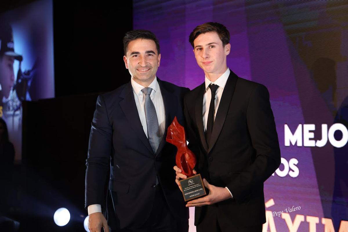 Máximo Quiles, mejor deportista menor de 18 años.