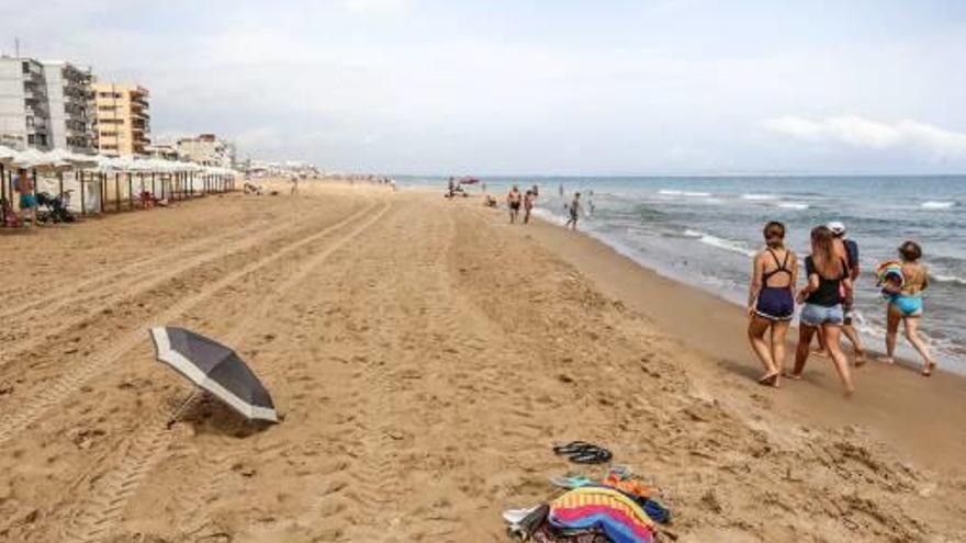 Una imagen de las playas de Guardamar del Segura.