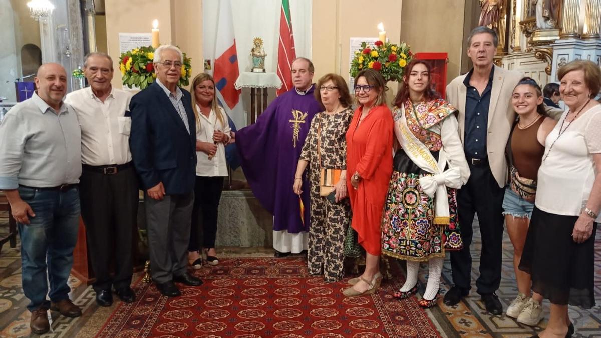 VÍDEO | Entronización de la Virgen de la Bandera de Fermoselle en Buenos Aires