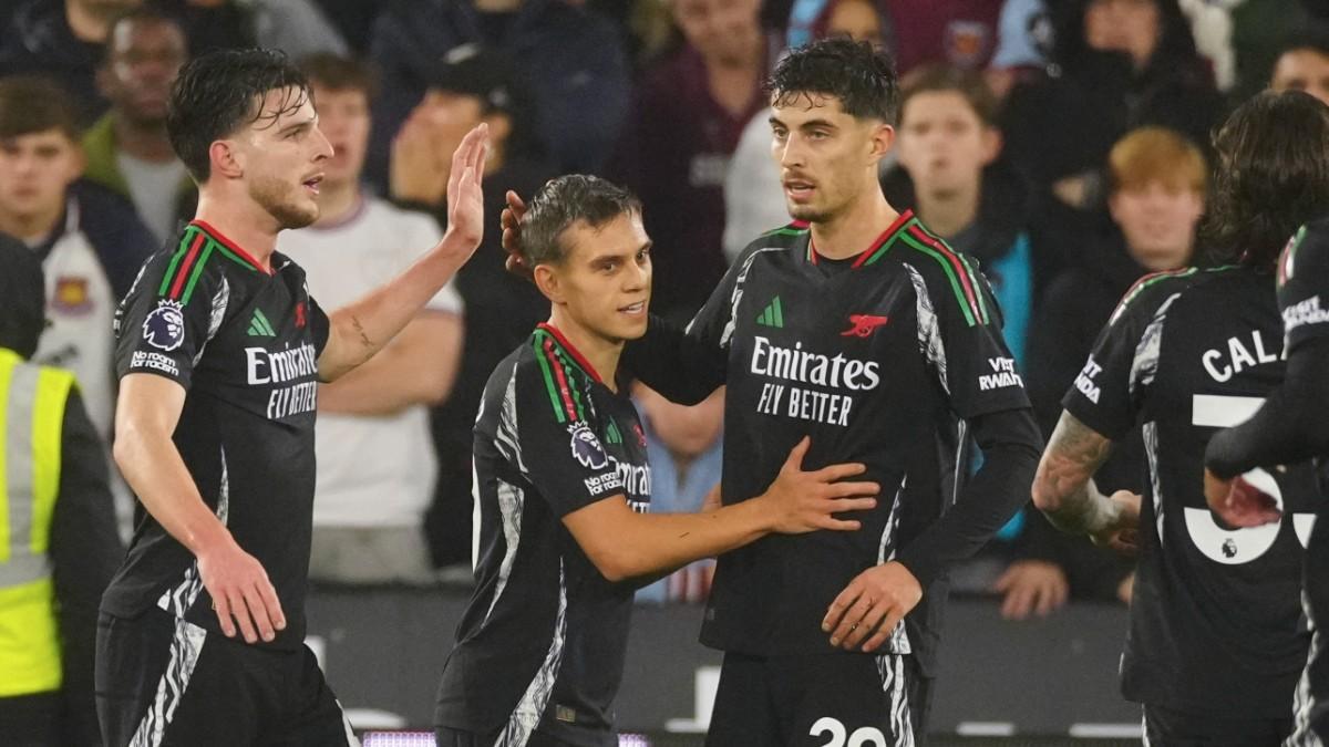 El Arsenal no tuvo piedad del West Ham