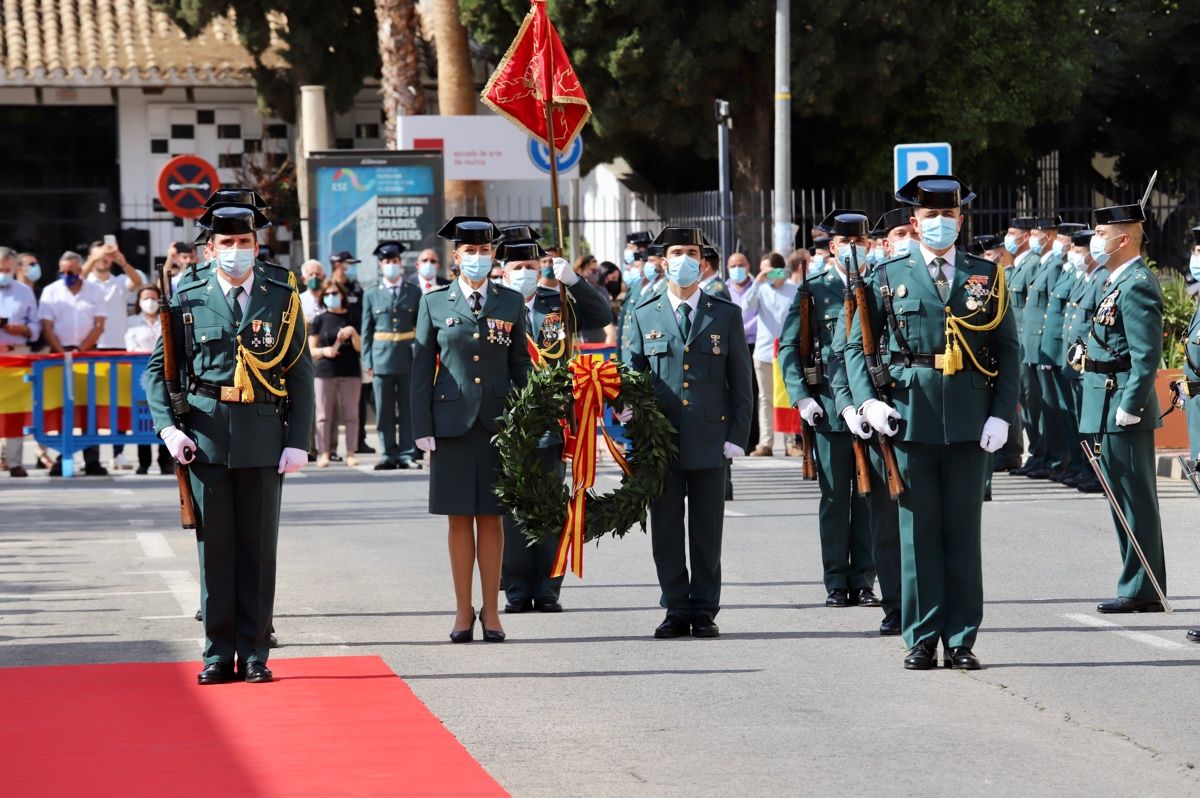 La Guardia Civil honra a su patrona en Murcia