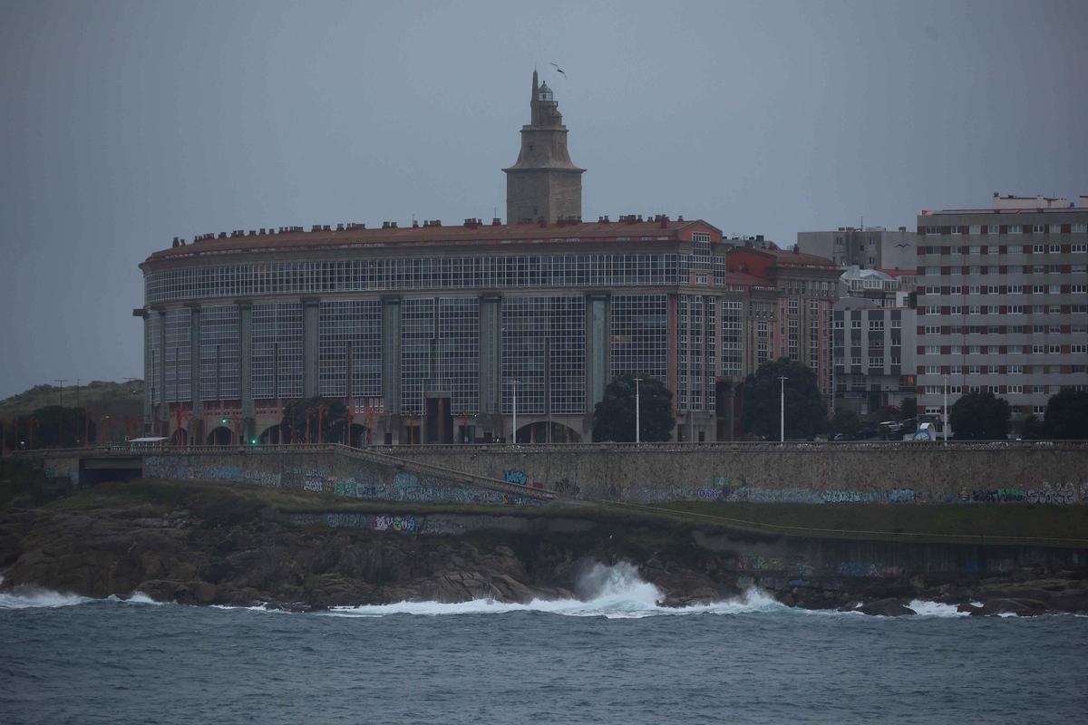‘Goretti’ trae un temporal de lluvia, olas de 6 metros y viento
