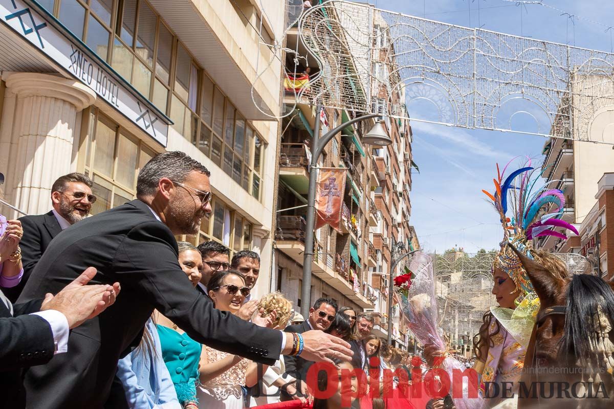 Desfile infantil del Bando Moro en las Fiestas de Caravaca