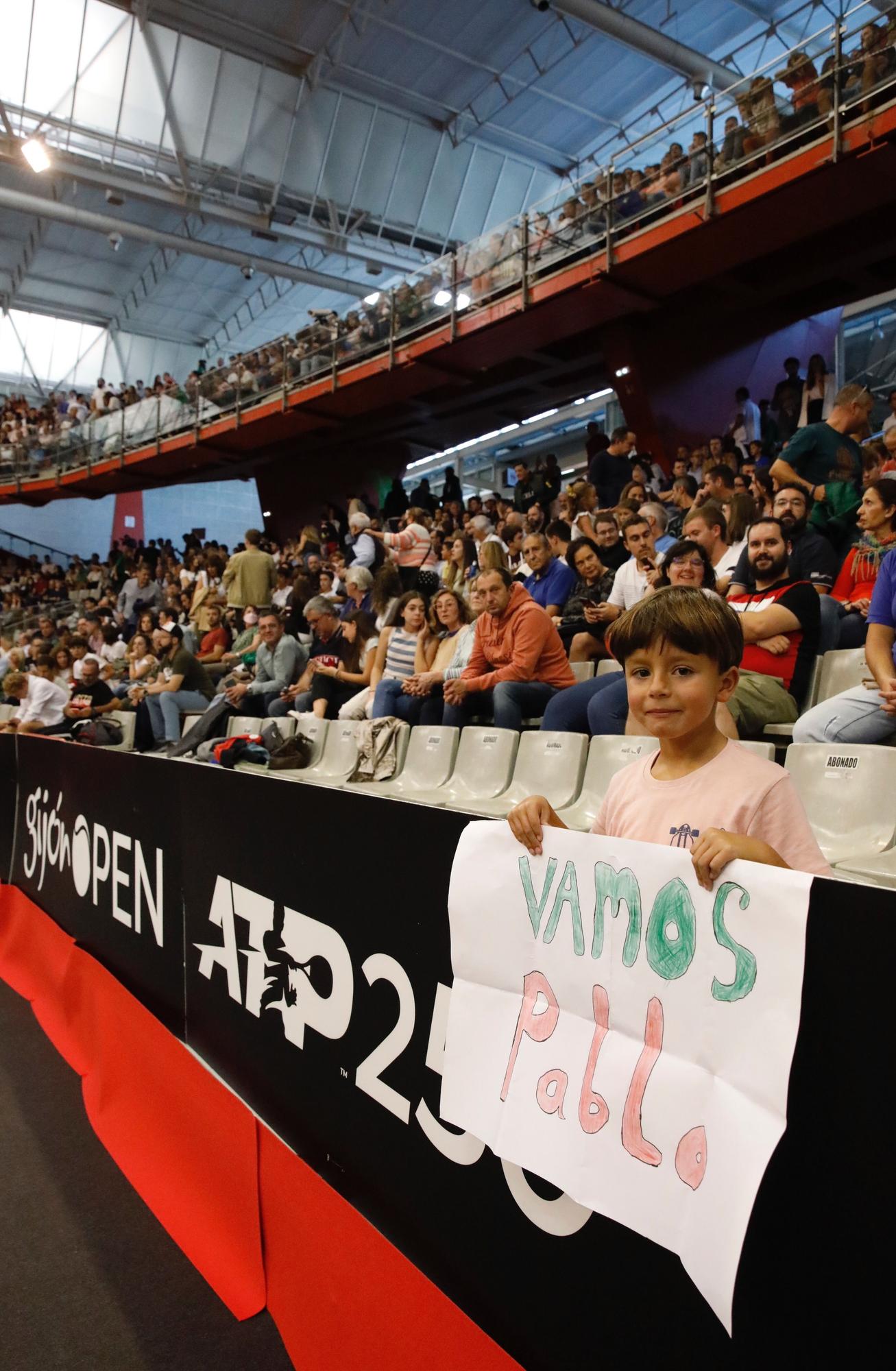 EN IMÁGENES | Gijón Open: Así ha sido el duelo entre Carreño y Montero