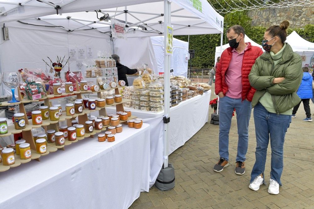 Mercadillo navideño en Moya