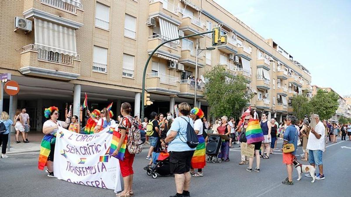 Acto del Orgullo, en el Port de Sagunt, en una imagen de archivo.