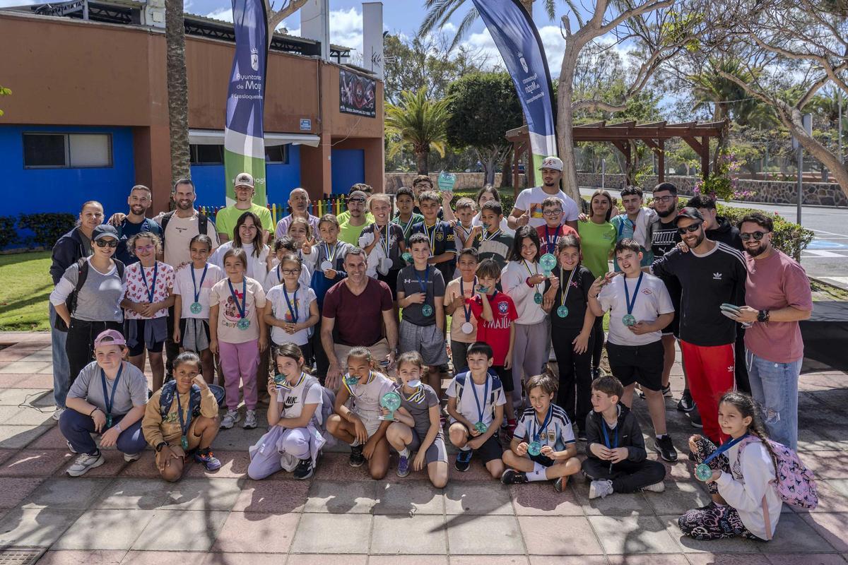 Terceras olimpiadas de Orientación Escolar de Mogán.