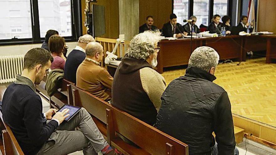 El juicio se celebró en enero en la Audiencia de Vigo. // Alba Villar