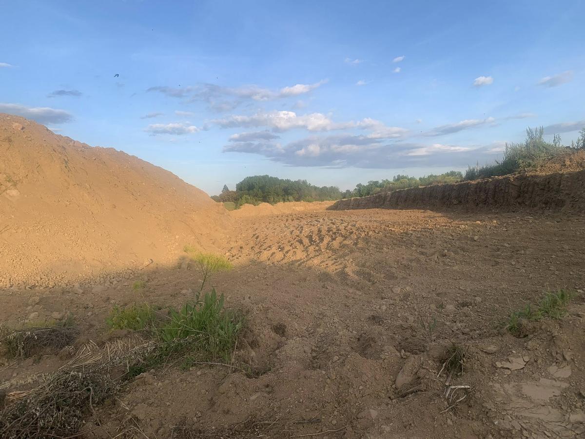 Zona del Nuevo Chote, en Camarzana de Tera.