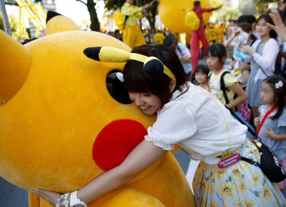 Més de mil Pikachus desfilen pels carrers de Yokohama