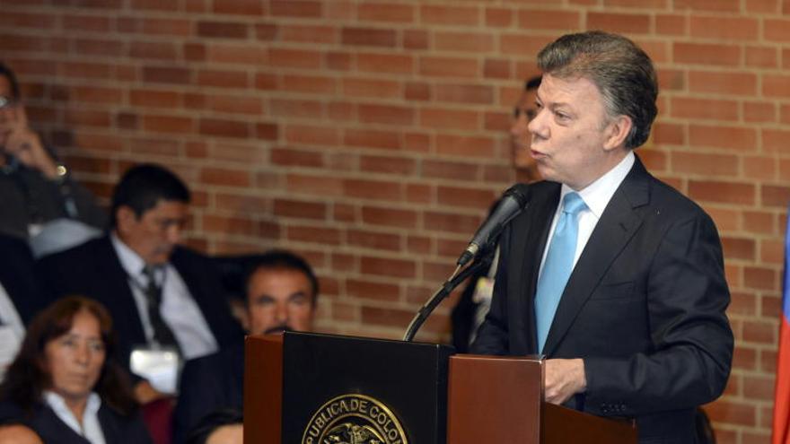 Juan Manuel Santos, presidente de Colombia.