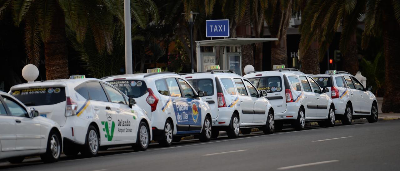 Taxistas en Las Palmas de Gran Canaria