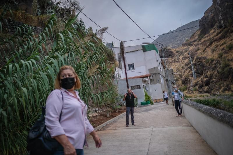 Desalojo de los vecinos del camino de La Ermita